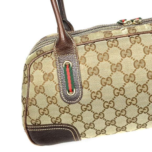 Authentic Gucci brown monogram Princy shoulder bag - Picture 14 of 16